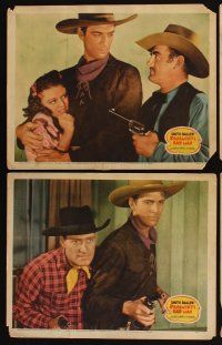 8a419 PANAMINT'S BAD MAN 7 LCs '38 great images of cowboy Smith Ballew, pretty Evelyn Daw, Beery