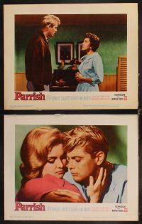 8a276 PARRISH 8 LCs '61 Troy Donahue, pretty Connie Stevens, directed by Delmer Daves!