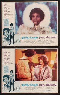 8a281 PIPE DREAMS 8 LCs '76 Gladys Knight and The Pips, African-American musical comedy!