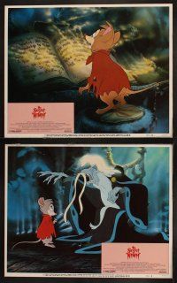 8a308 SECRET OF NIMH 8 LCs '82 Don Bluth animation, cool fantasy cartoon action images!