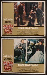 8a310 SEVEN-PER-CENT SOLUTION 8 LCs '76 Alan Arkin, Robert Duvall, Redgrave, great Drew Struzan art