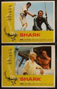 8a427 SHARK 7 LCs '69 directed by Samuel Fuller, Burt Reynolds, Silvia Pinal, scuba diving action!