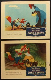 8a670 SONG OF THE SOUTH 4 LCs R56 Walt Disney musical, Br'er Rabbit, Br'er Bear & the Tar Baby!