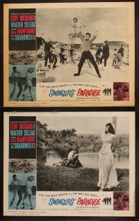 8a336 SWINGERS' PARADISE 8 LCs '65 Walter Slezak, Susan Hampshire, wild nights & way out days!