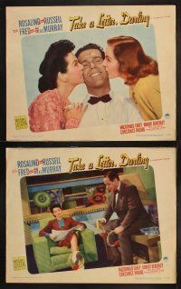 8a337 TAKE A LETTER DARLING 8 LCs '42 Fred MacMurray, Rosalind Russell, Constance Moore
