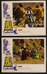 8a339 TALL WOMEN 8 LCs '66 gorgeous Anne Baxter is one of the sole survivors of an Indian massacre!