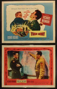 8a353 TIME LIMIT 8 LCs '57 Karl Malden directed, Richard Widmark, Richard Basehart, Korean War POW!