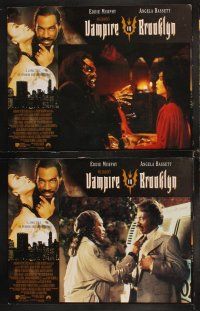 8a363 VAMPIRE IN BROOKLYN 8 LCs '95 Eddie Murphy, Angela Bassett, directed by Wes Craven!