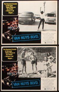 8a364 VAN NUYS BLVD. 8 LCs '79 sexy teens cruising Los Angeles streets in hot rods!