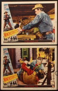 8a565 WINCHESTER '73 5 LCs '50 James Stewart. Dan Duryea, Shelley Winters, Anthony Mann classic!