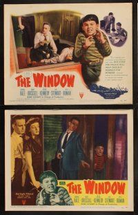 8a001 WINDOW 8 LCs '49 imagination was not what held Bobby Driscoll fear-bound by the window!