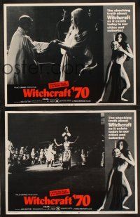 8a379 WITCHCRAFT '70 8 LCs '70 Angeli bianchi... Angeli neri, wild images of sexy horror rituals!