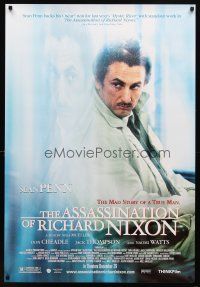 8b056 ASSASSINATION OF RICHARD NIXON advance 1sh '04 Sean Penn in the mad story of a true man!