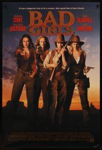 8b065 BAD GIRLS 1sh '94 cowgirls Drew Barrymore, Madeleine Stowe, Masterson & MacDowell!