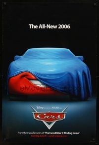 8b137 CARS advance DS 1sh '06 Walt Disney animated automobile racing, the all-new 2006!