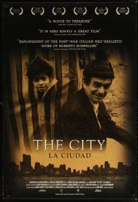 8b152 CITY 1sh '98 Anthony Rivera, Joseph Rigano, immigrant stories!