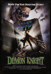 8b187 DEMON KNIGHT DS 1sh '95 Billy Zane, Tales from the Crypt, great image of Crypt-Keeper!