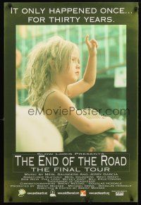 8b224 END OF THE ROAD green style 1sh '01 The Grateful Dead's last months touring!