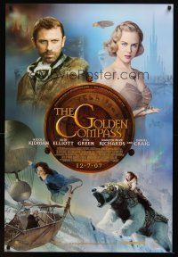8b290 GOLDEN COMPASS advance DS Canadian 1sh '07 Nicole Kidman, Daniel Craig, Richards, Eva Green!