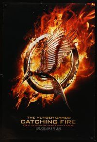 8b351 HUNGER GAMES: CATCHING FIRE teaser DS 1sh '13 every revolution begins with a spark!