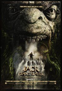 8b387 JACK THE GIANT SLAYER teaser DS 1sh '13 Bryan Singer directed CGI, cool image!