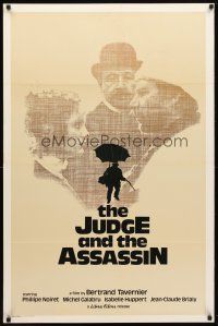 8b396 JUDGE & THE ASSASSIN 1sh '76 Bertrand Tavernier's Le Juge et l'assassin, Noiret