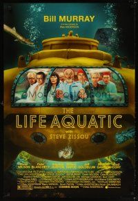 8b414 LIFE AQUATIC WITH STEVE ZISSOU advance DS 1sh '04 Wes Anderson, Bill Murray & Owen Wilson!