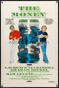 8b470 MONEY 1sh '76 Laurence Luckinbill, Graham Beckel, kidnapping!