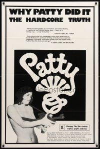 8b539 PATTY 1sh '76 X-rated mockumentary of the Patty Hearst kidnapping!