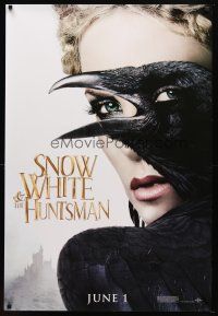 8b666 SNOW WHITE & THE HUNTSMAN teaser 1sh '12 cool image of sexy Charlize Theron!