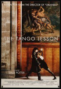 8b722 TANGO LESSON 1sh '97 Sally Potter, Pablo Veron, cool dancing images!