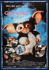 8c266 GREMLINS 2 Aust 1sh '90 wacky horror images, Phoebe Cates, Keye Luke, Gizmo!