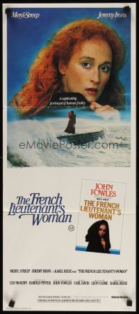 8c485 FRENCH LIEUTENANT'S WOMAN Aust daybill '81 super close photo of Meryl Streep!