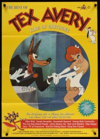 8c092 BEST OF TEX AVERY German '80s the Wolf leers at Red Hot Riding Hood, Droopy!