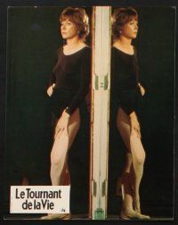 8c065 TURNING POINT 9 French LCs '77 images of Shirley MacLaine & Anne Bancroft!