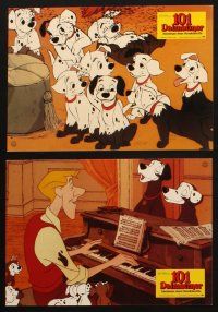 8c198 ONE HUNDRED & ONE DALMATIANS 16 German LCs R87 most classic Walt Disney canine family cartoon!