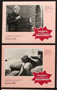 8c188 ANDY WARHOL'S HEAT 20 German LCs '73 Andy Warhol, naked Joe Dallesandro & Sylvia Miles!