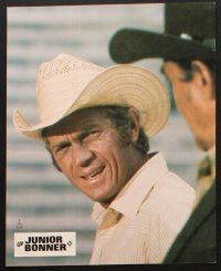 8c211 JUNIOR BONNER 10 German LCs '72 rodeo cowboy Steve McQueen, Robert Preston!