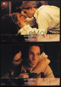 8c020 INTERVIEW WITH THE VAMPIRE 3 Spanish LCs '94 Tom Cruise, Brad Pitt, Anne Rice novel!