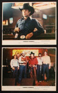 8d304 URBAN COWBOY 2 8x10 mini LCs '80 great images of John Travolta, The Charlie Daniels Band!