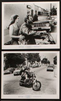 8d309 CYCLE SAVAGES 25 8x10 stills '70 hot steel between their legs, great motorcycle images!