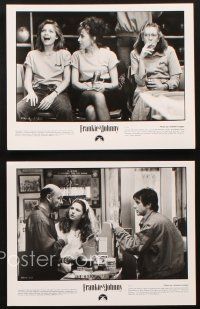 8d745 FRANKIE & JOHNNY 4 8x10 stills '91 Garry Marshall, Al Pacino & sexy Michelle Pfeiffer!