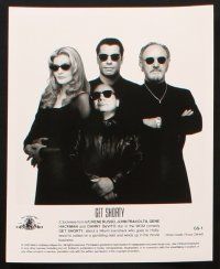 8d661 GET SHORTY 5 8x10 stills '95 John Travolta, Danny DeVito, Gene Hackman, Rene Russo, Farina!