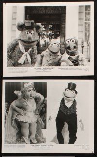 8d574 GREAT MUPPET CAPER 6 8x10 stills '81 Jim Henson, Kermit the Frog, Fozzy, Miss Piggy, Gonzo
