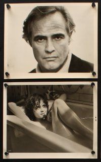 8d444 LAST TANGO IN PARIS 8 8x10 stills '73 Marlon Brando & Maria Schneider, Bernardo Bertolucci