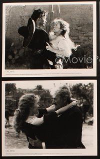 8d893 OLD GRINGO 3 8x10 stills '89 cool images of Jane Fonda, Gregory Peck & Jimmy Smits in Mexico!
