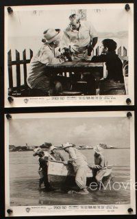 8d685 OLD MAN & THE SEA 5 8x10 stills '58 Spencer Tracy, Ernest Hemingway, John Sturges