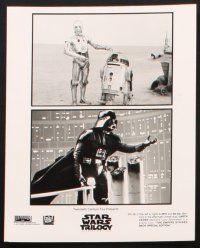 8d620 STAR WARS TRILOGY 6 8x10 stills '97 George Lucas, Empire Strikes Back, Return of the Jedi!