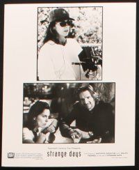 8d810 STRANGE DAYS 4 8x10 stills '95 Ralph Fiennes, Tom Sizemore, candid director Kathryn Bigelow!