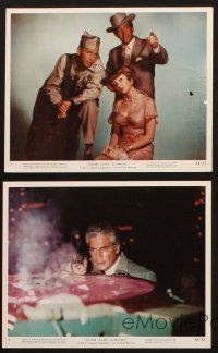 8d258 SOME CAME RUNNING 5 color 8x10 stills '59 Frank Sinatra, Dean Martin, Shirley MacLaine, Hyer!
